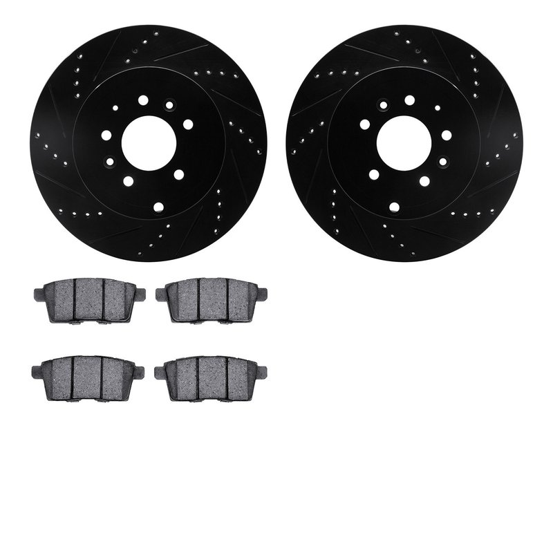 Dynamic Friction 8502-80059 Disc Brake Kit - Rear