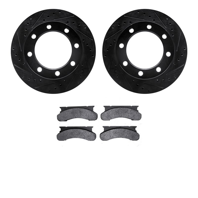 Dynamite Friction 8502-99257 Disc Brake Kit - Front