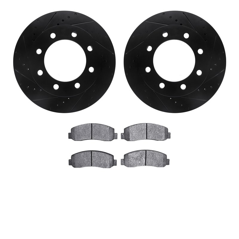 Dynamite Friction 8502-99576 Disc Brake Kit - Front