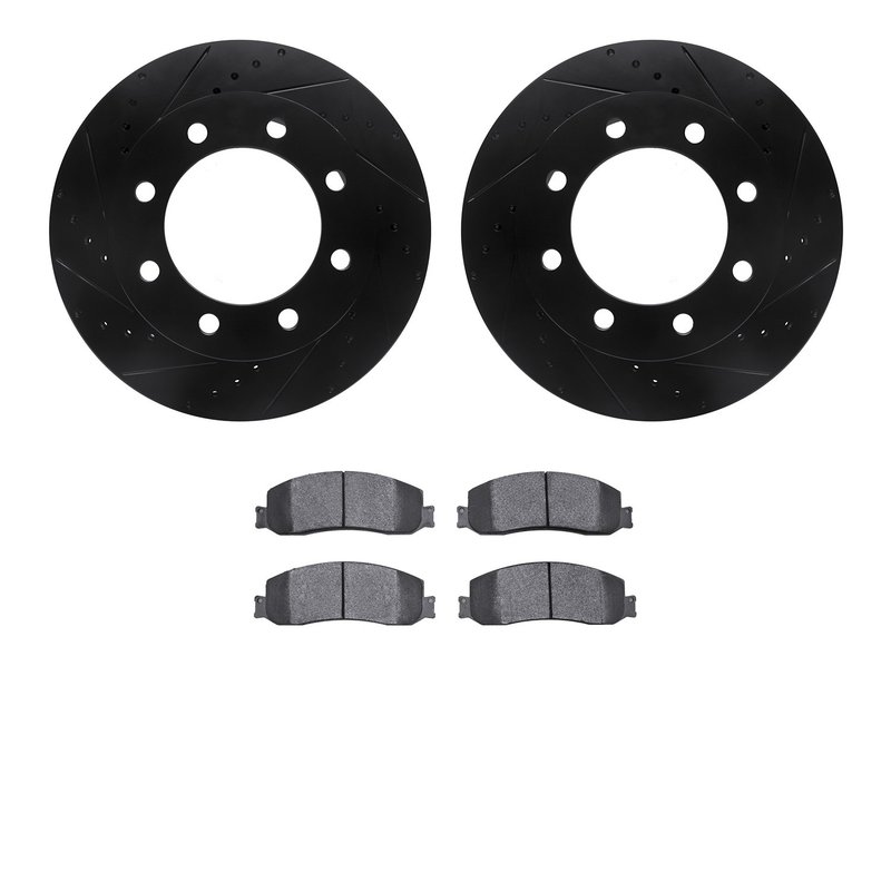 Dynamite Friction 8502-99577 Disc Brake Kit - Front