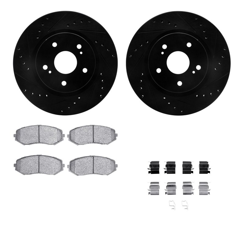Dynamite Friction 8512-01018 Disc Brake Kit - Front