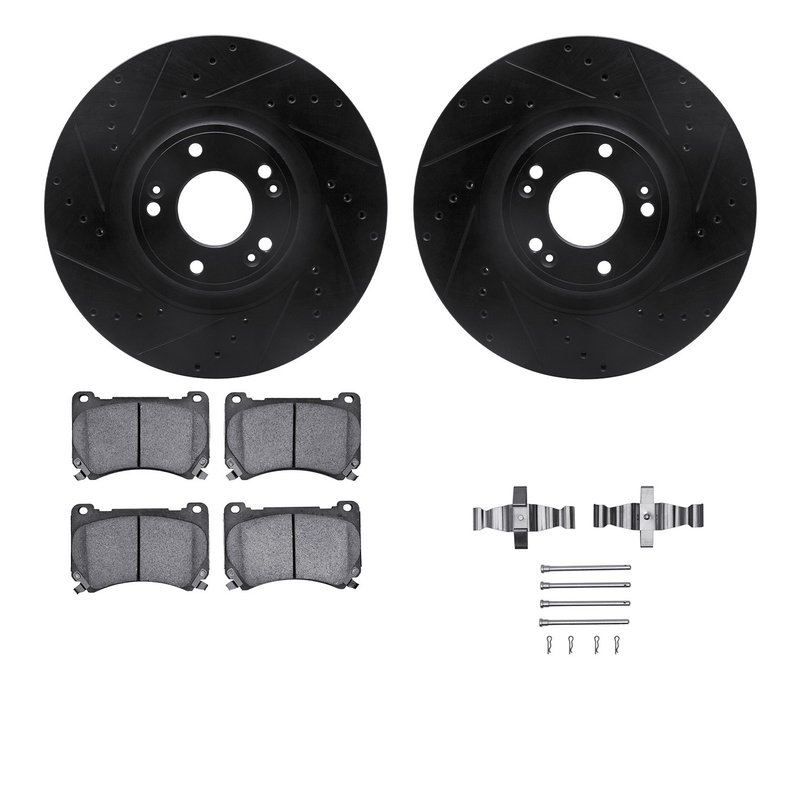 Dynamic Friction 8512-03061 Disc Brake Kit - Front