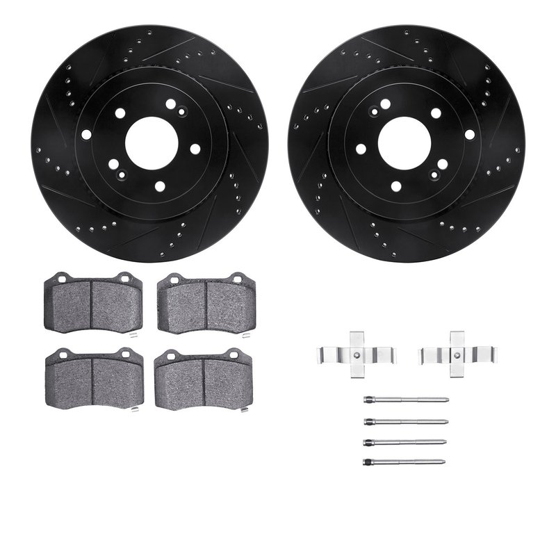 Dynamite Friction 8512-03063 Disc Brake Kit - Rear