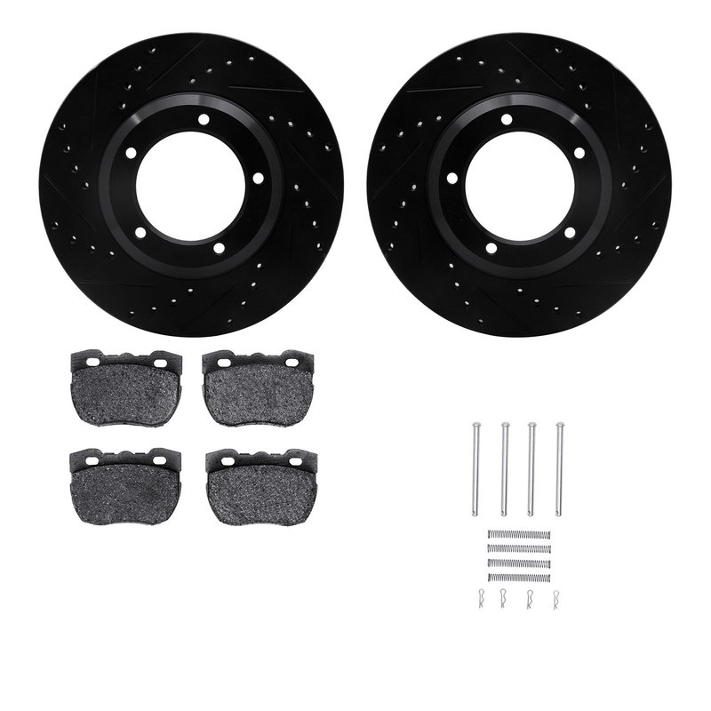 Dynamite Friction 8512-11006 Disc Brake Kit - Front