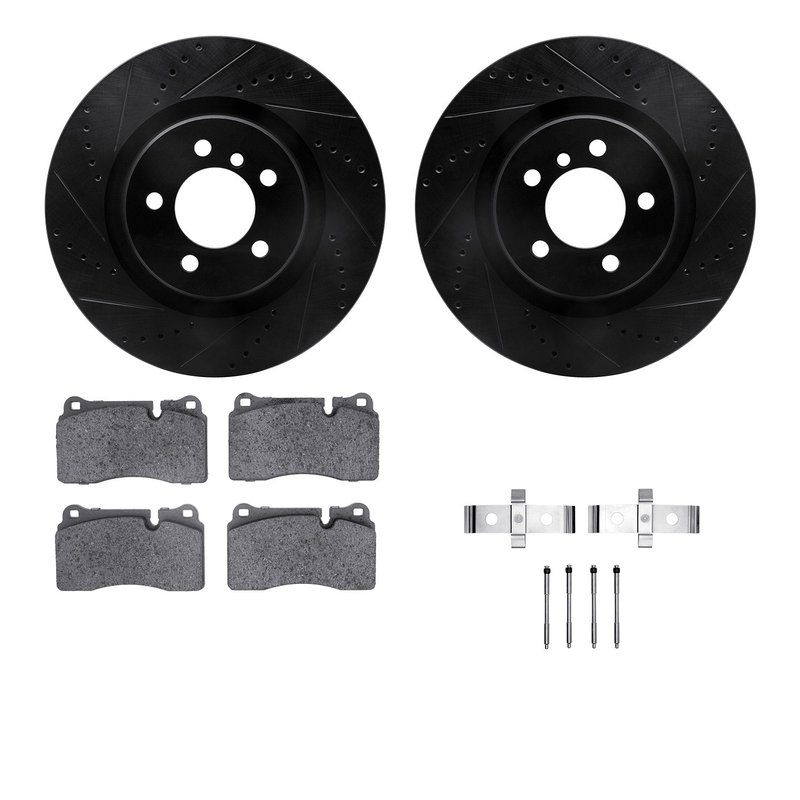 Dynamite Friction 8512-11103 Disc Brake Kit - Front