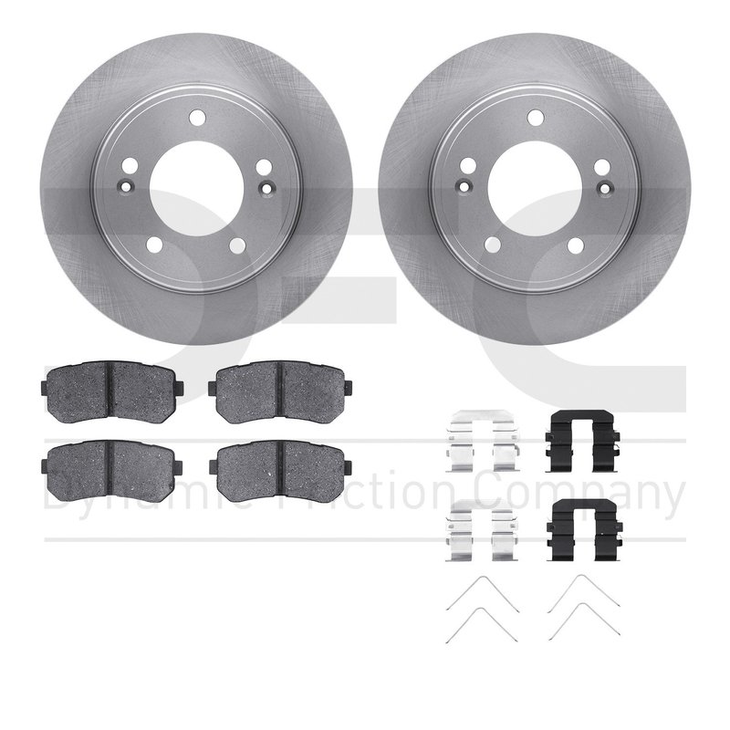 Dynamite Friction 8512-13047 Disc Brake Kit - Front
