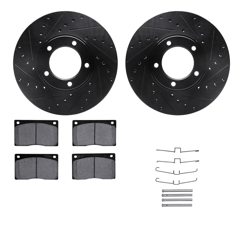Dynamite Friction 8512-20001 Disc Brake Kit - Front
