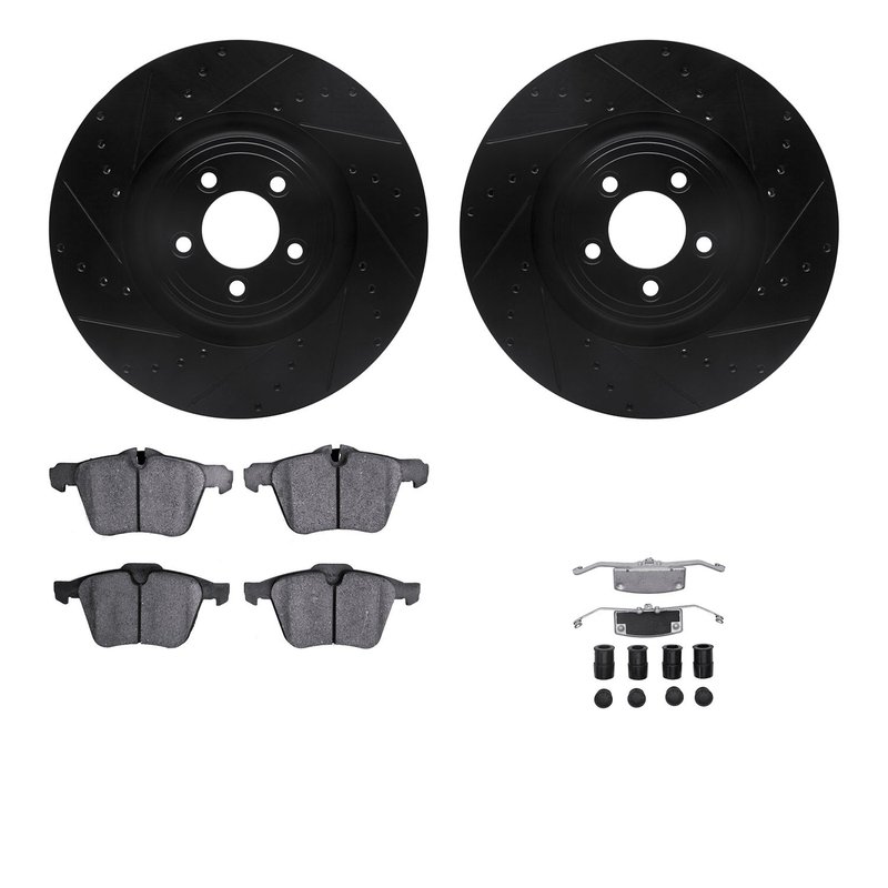 Dynamite Friction 8512-20017 Disc Brake Kit - Front