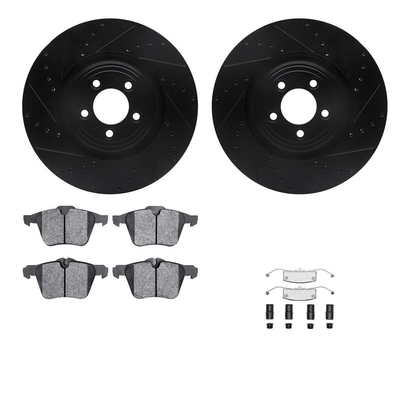 Dynamite Friction 8512-20094 Disc Brake Kit - Front