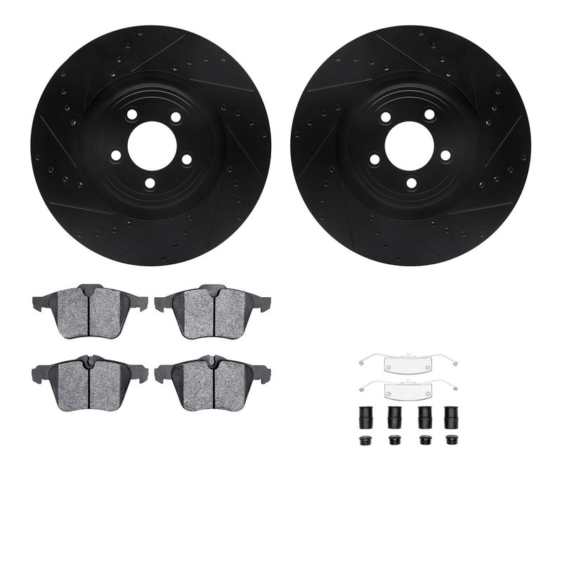 Dynamite Friction 8512-20099 Disc Brake Kit - Front