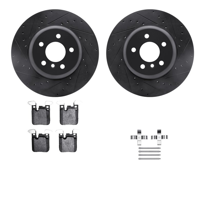 Dynamic Friction 8512-31590 Disc Brake Kit - Rear