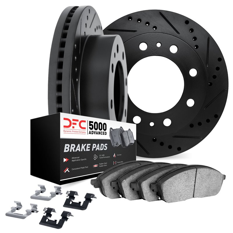 Dynamite Friction 8512-40044 Disc Brake Kit - Front