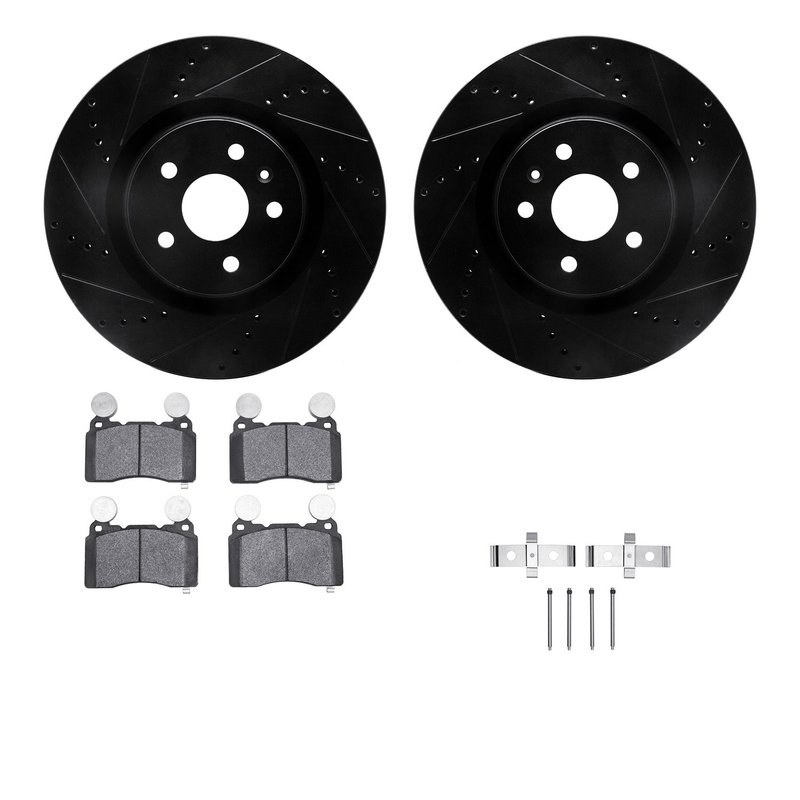 Dynamite Friction 8512-45014 Disc Brake Kit - Front