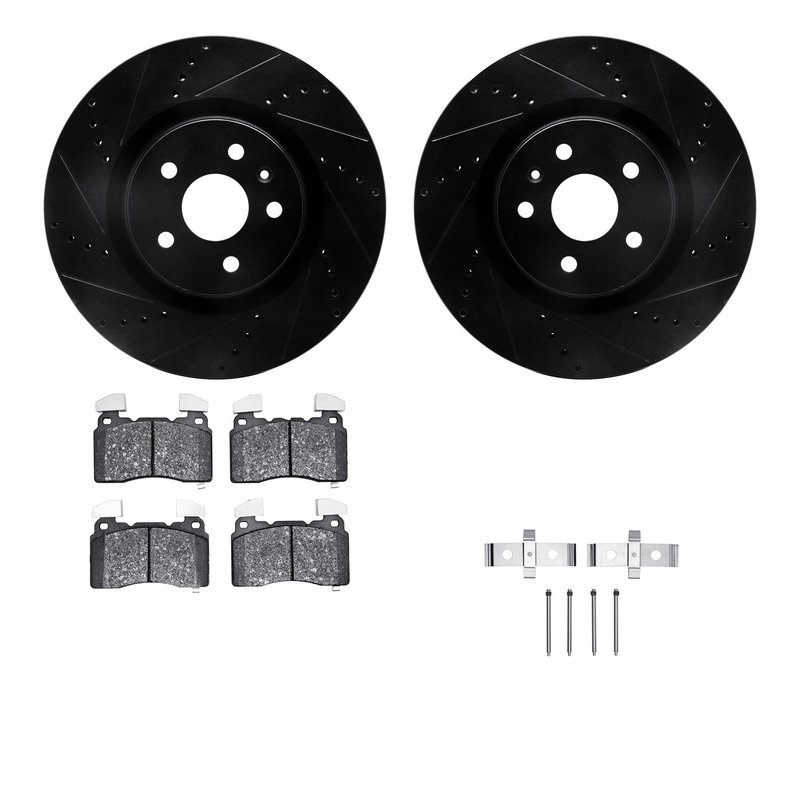 Dynamite Friction 8512-45015 Disc Brake Kit - Front