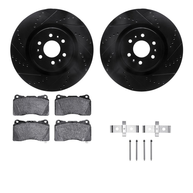 Dynamite Friction 8512-46011 Disc Brake Kit - Front