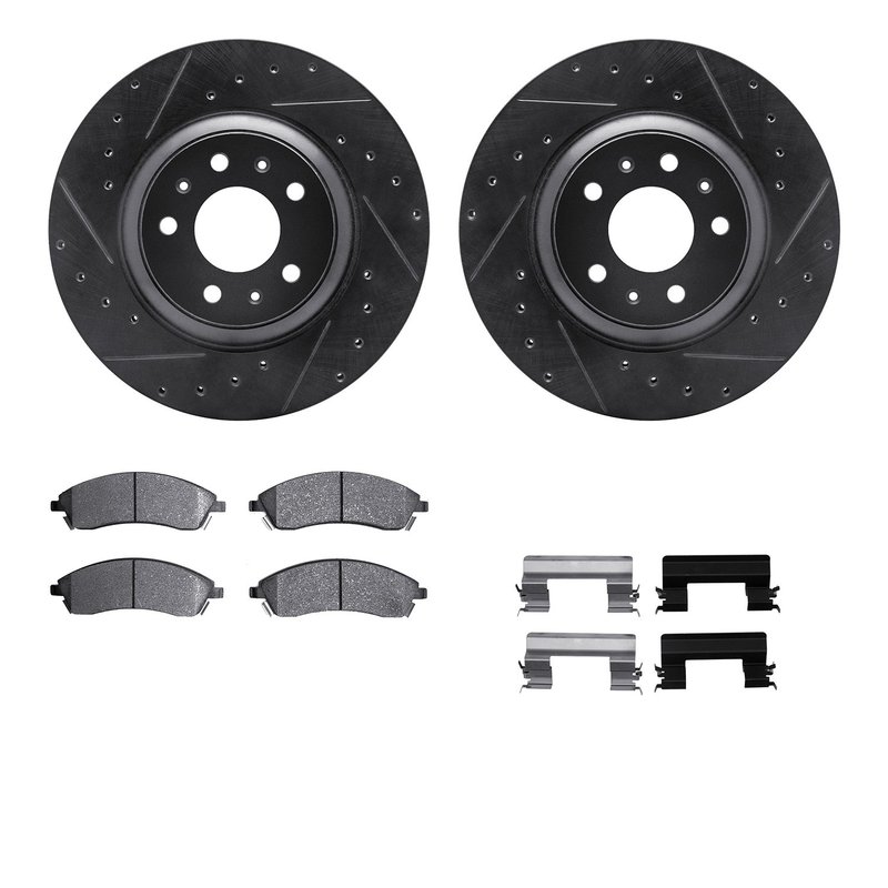 Dynamic Friction 8512-46139 Disc Brake Kit - Front