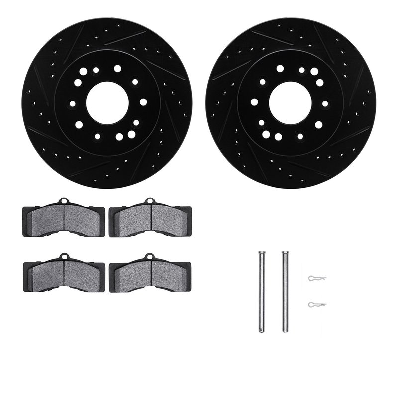 Dynamite Friction 8512-47116 Disc Brake Kit - Front or Rear