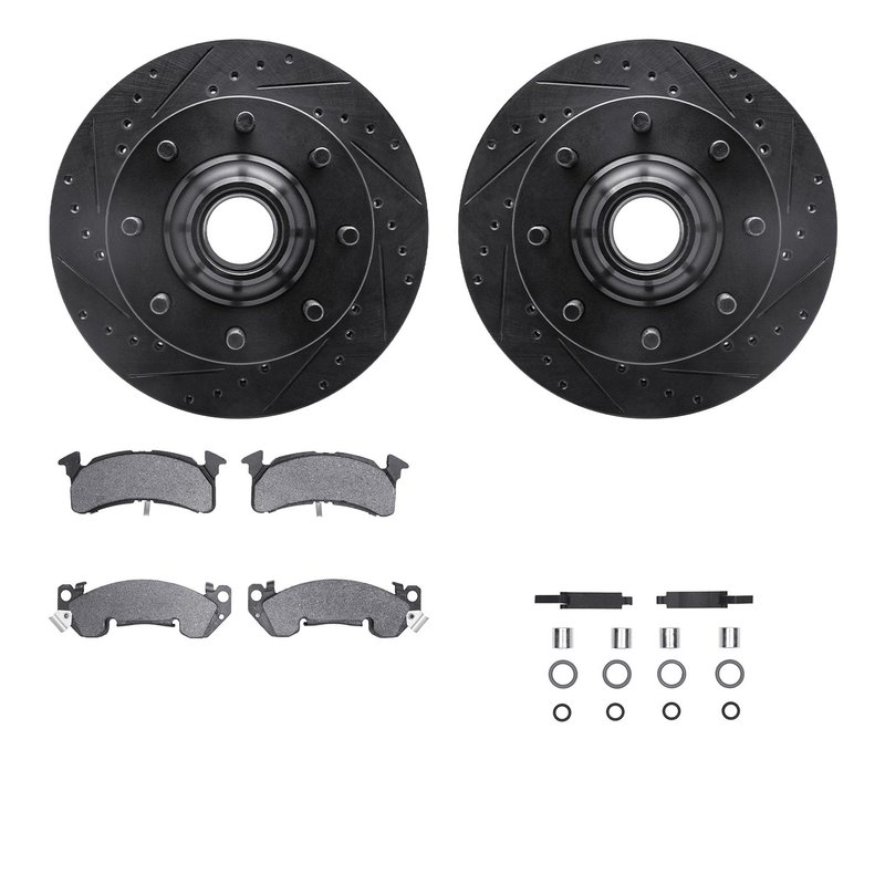 Dynamic Friction 8512-48010 Disc Brake Kit - Front
