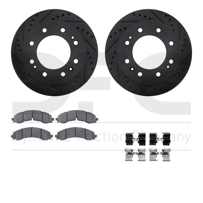 Dynamite Friction 8512-48055 Disc Brake Kit - Front