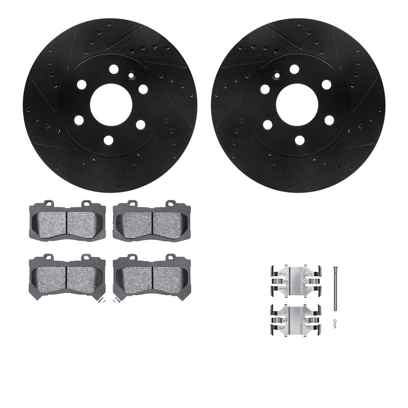 Dynamite Friction 8512-48071 Disc Brake Kit - Front