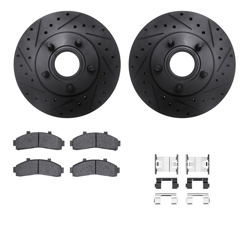 Dynamite Friction 8512-54102 Disc Brake Kit - Front