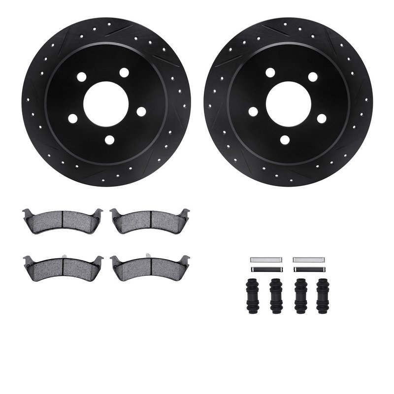 Dynamic Friction 8512-54109 Disc Brake Kit - Rear
