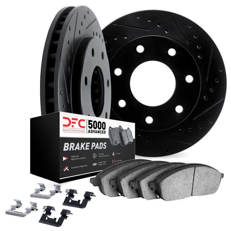 Dynamite Friction 8512-54224 Disc Brake Kit - Front
