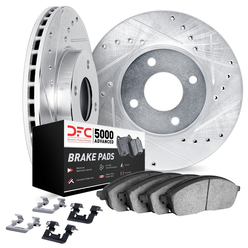 Dynamite Friction 8512-55056 Disc Brake Kit - Front