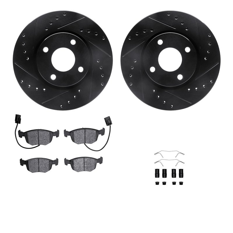 Dynamic Friction 8512-56009 Disc Brake Kit - Front