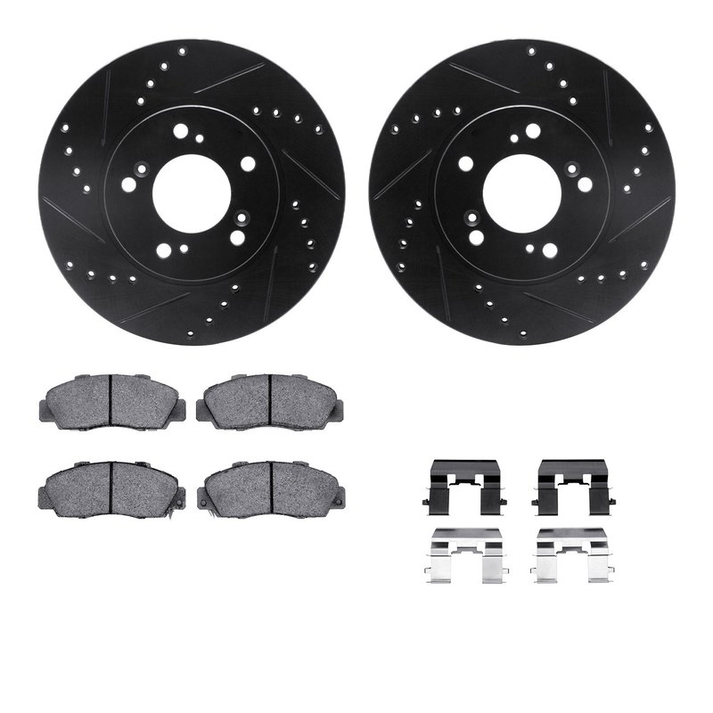 Dynamite Friction 8512-59037 Disc Brake Kit - Front