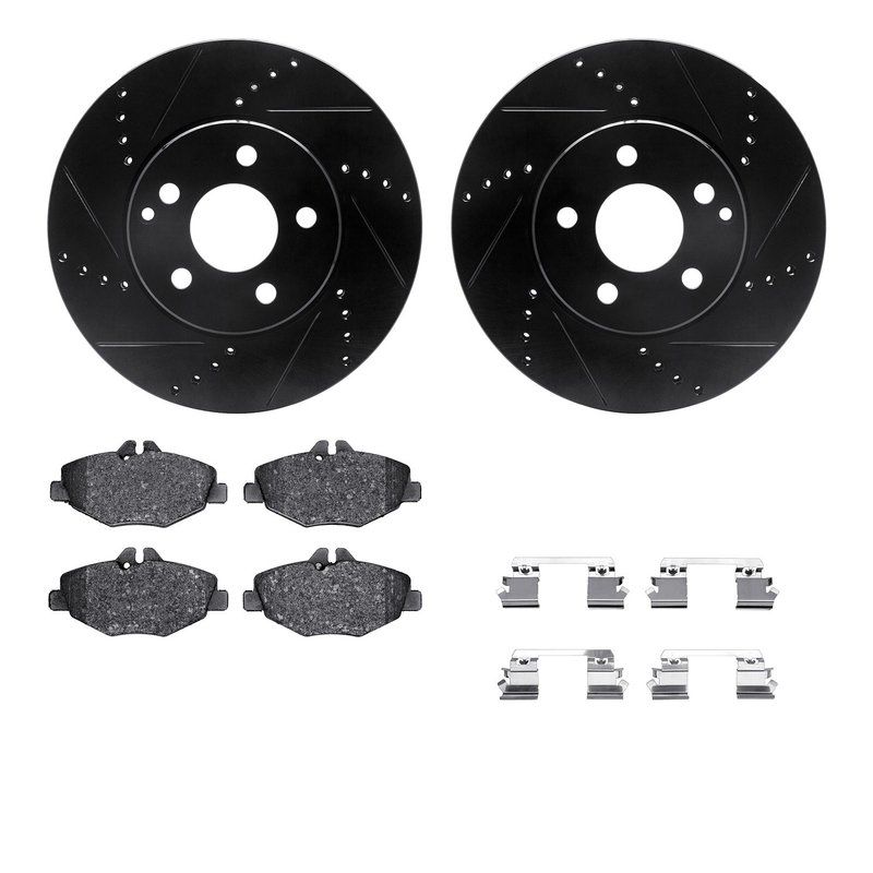Dynamite Friction 8512-63048 Disc Brake Kit - Front