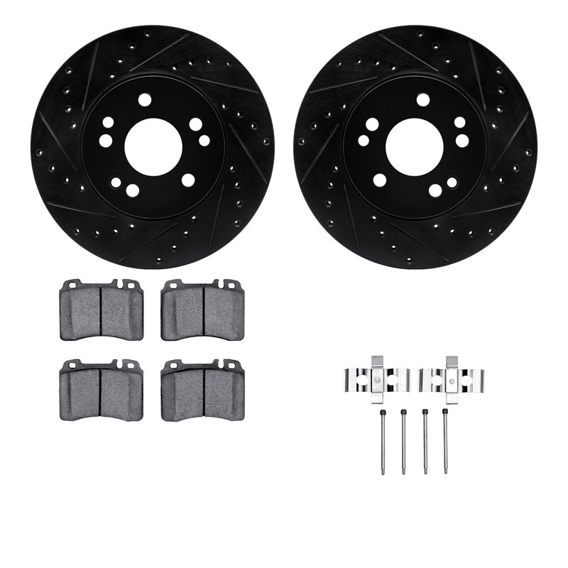 Dynamic Friction 8512-63209 Disc Brake Kit - Front
