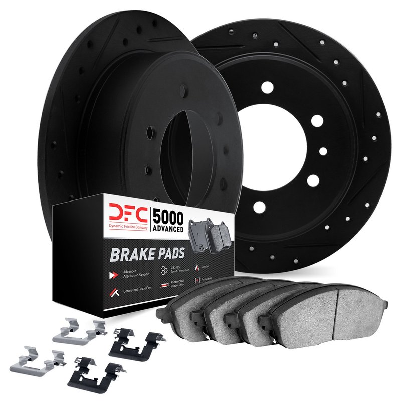 Dynamite Friction 8512-63581 Disc Brake Kit - Rear