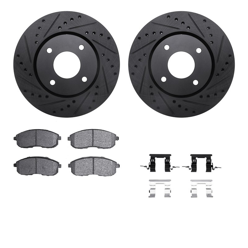 Dynamite Friction 8512-67065 Disc Brake Kit - Front