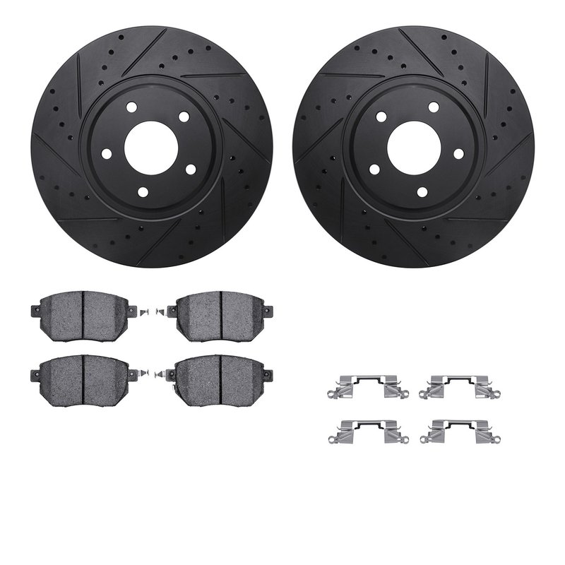 Dynamite Friction 8512-67104 Disc Brake Kit - Front