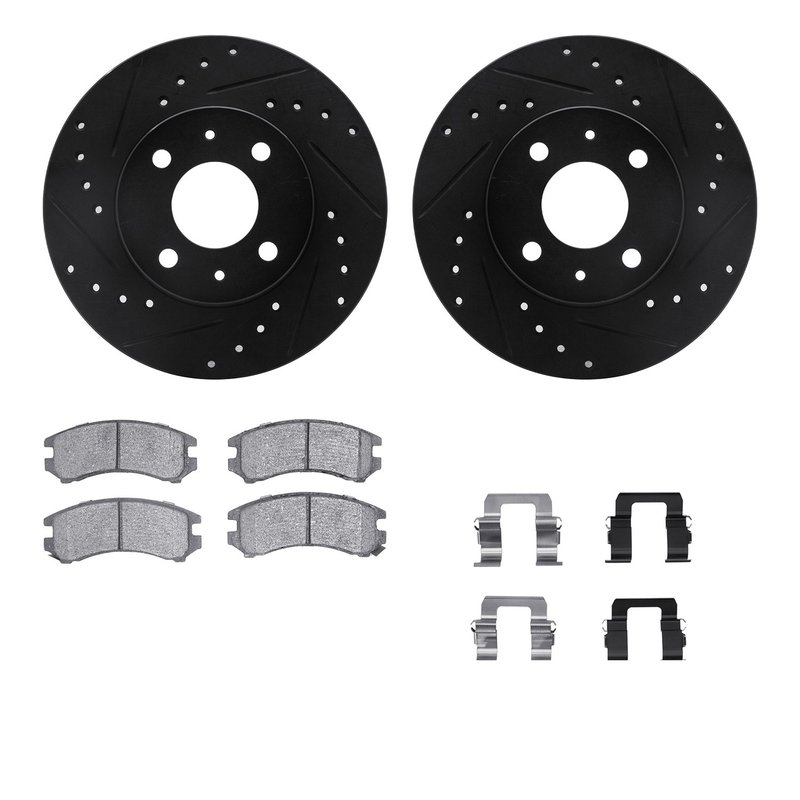 Dynamic Friction 8512-67151 Disc Brake Kit - Front