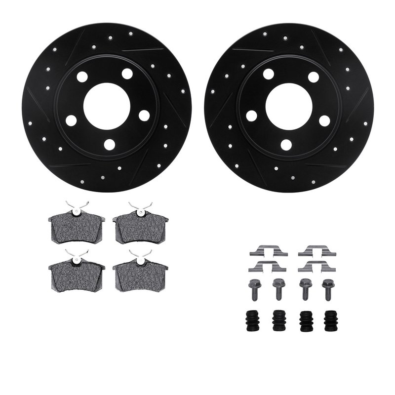 Dynamic Friction 8512-73032 Disc Brake Kit - Rear