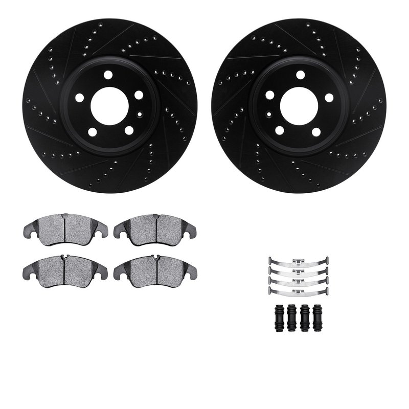 Dynamite Friction 8512-73065 Disc Brake Kit - Front
