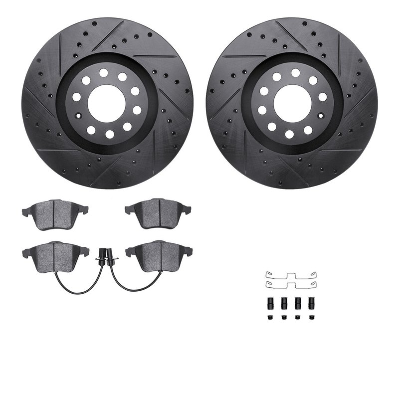 Dynamic Friction 8512-73232 Disc Brake Kit - Front