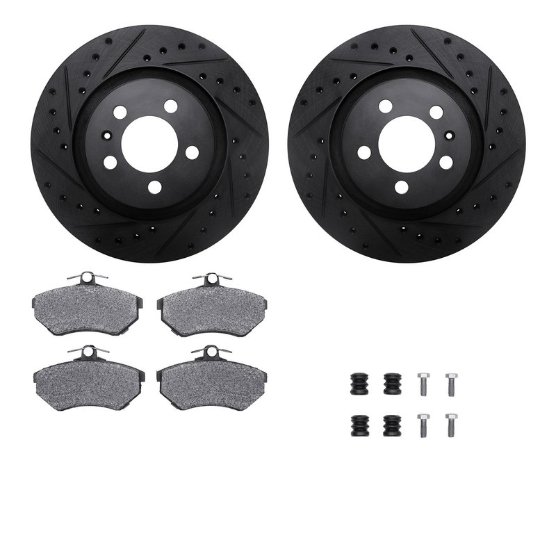 Dynamic Friction 8512-74013 Disc Brake Kit - Front