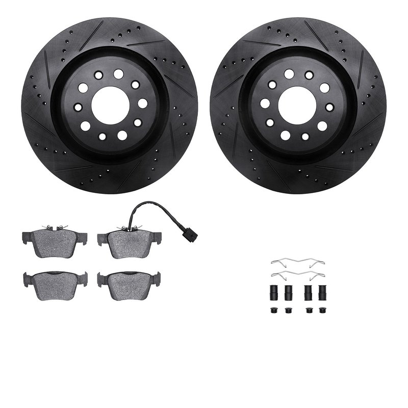 Dynamite Friction 8512-79001 Disc Brake Kit - Rear