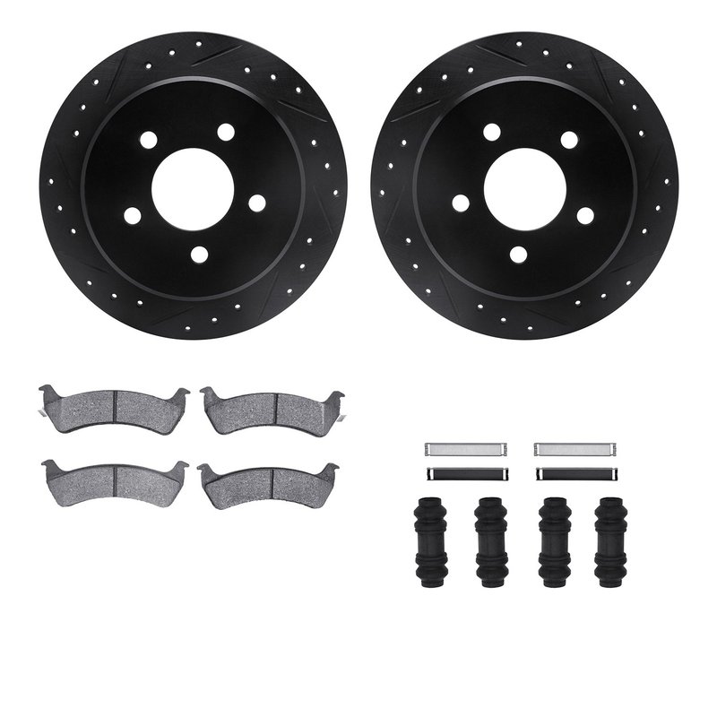 Dynamic Friction 8512-99357 Disc Brake Kit - Rear