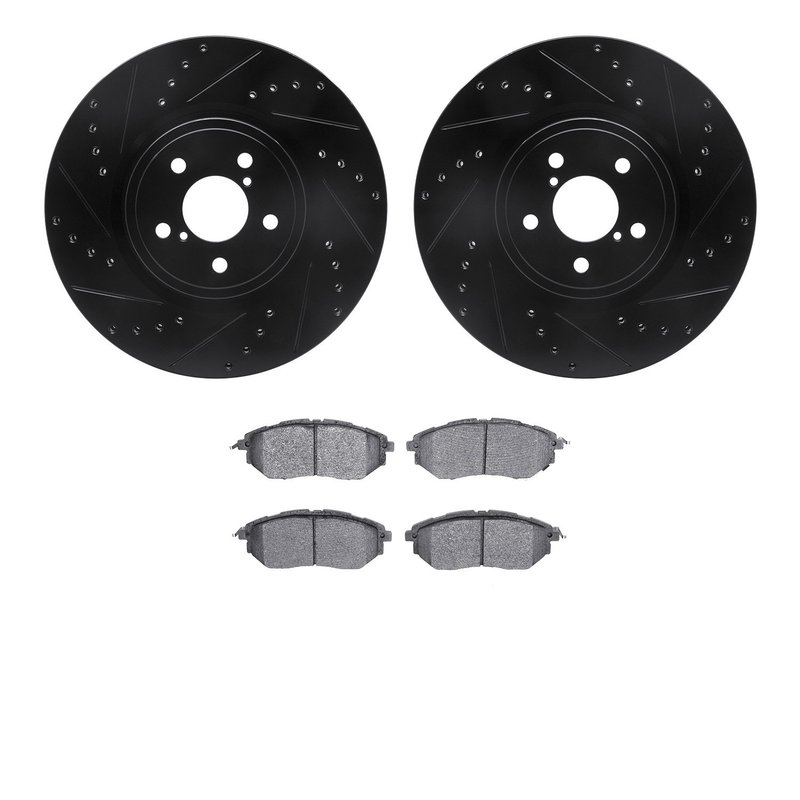 Dynamite Friction 8602-13006 Disc Brake Kit - Front