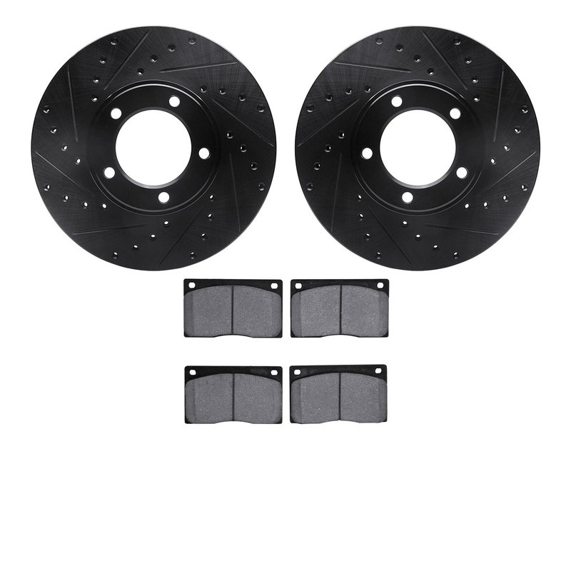 Dynamite Friction 8602-20001 Disc Brake Kit - Front