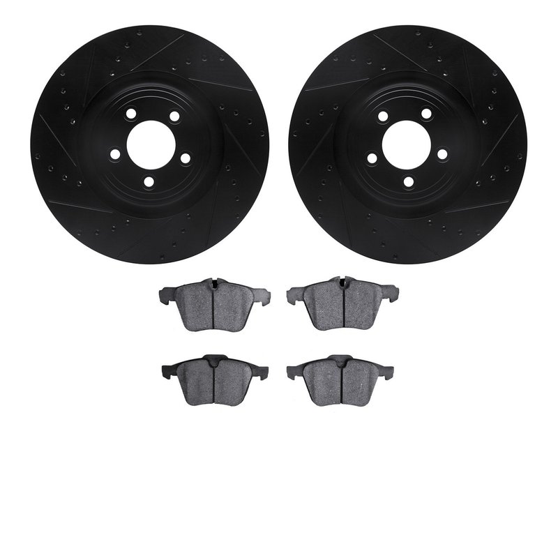 Dynamite Friction 8602-20019 Disc Brake Kit - Front