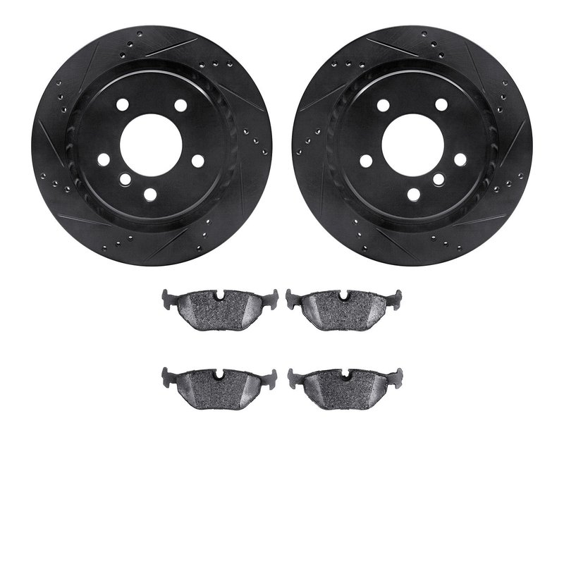 Dynamic Friction 8602-31032 Disc Brake Kit - Rear