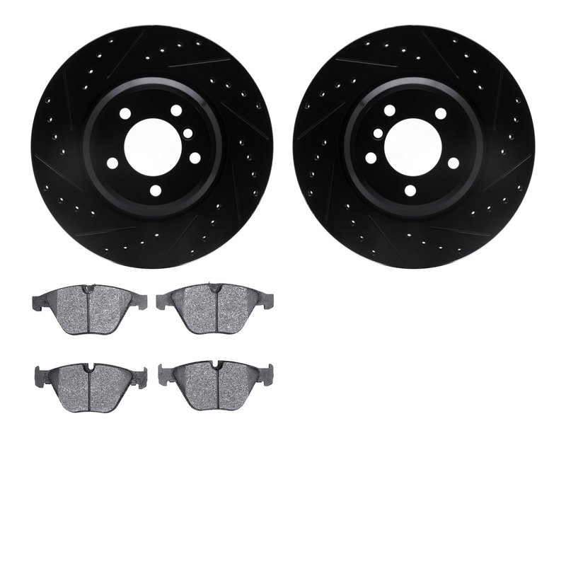 Dynamite Friction 8602-31070 Disc Brake Kit - Front