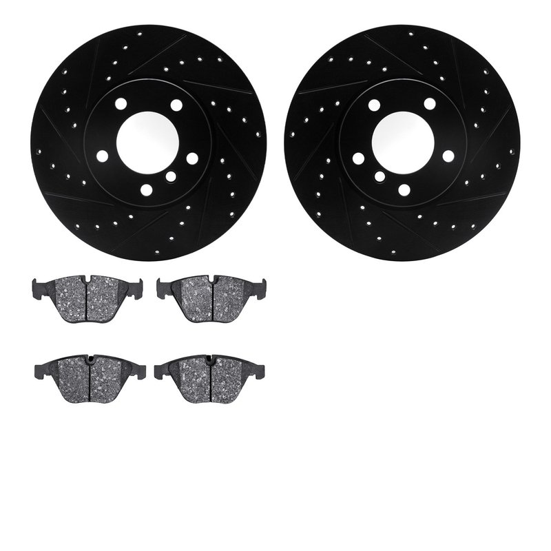 Dynamic Friction 8602-31074 Disc Brake Kit - Front