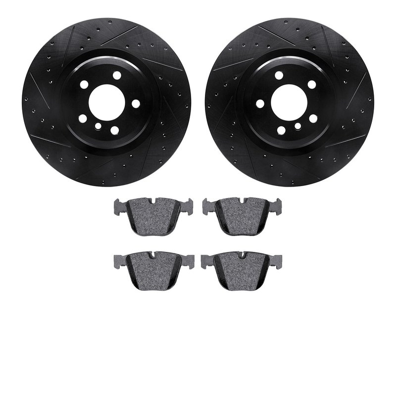 Dynamic Friction 8602-31078 Disc Brake Kit - Rear