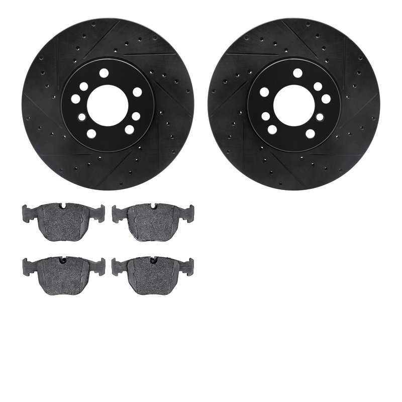 Dynamite Friction 8602-31104 Disc Brake Kit - Front